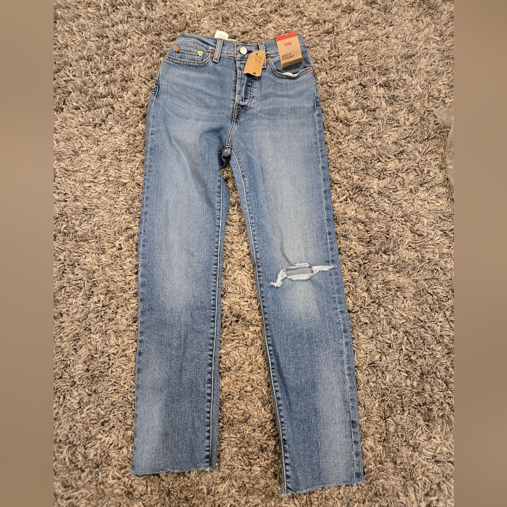 Levi Wedgie Straight Jeans
